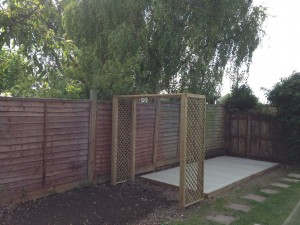 Arbour & Shed Base Wendover